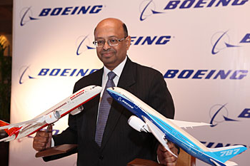 Dr Dinesh Keshkar, Senior Vice President of Sales, Asia Pacific, Boeing Commercial Airplanes