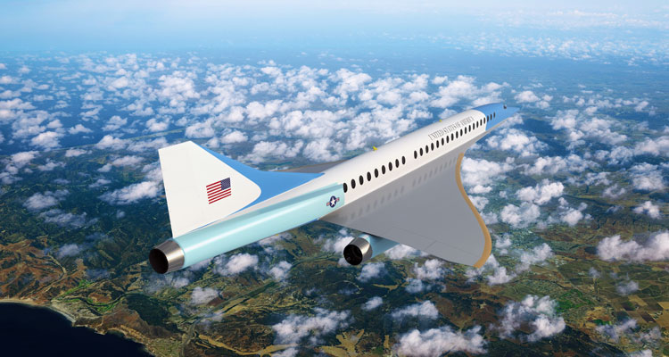 Air force one speed clearance